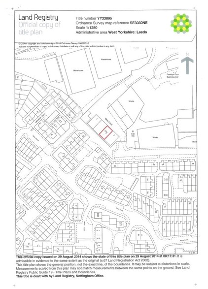 Beza Rd, Leeds à louer - Plan cadastral – Image 2 sur 5
