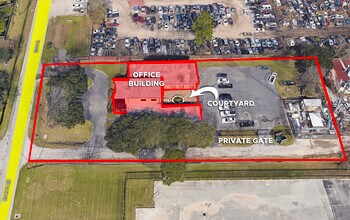 9941 Rowlett Rd, Houston, TX - Vue aérienne  vue de carte