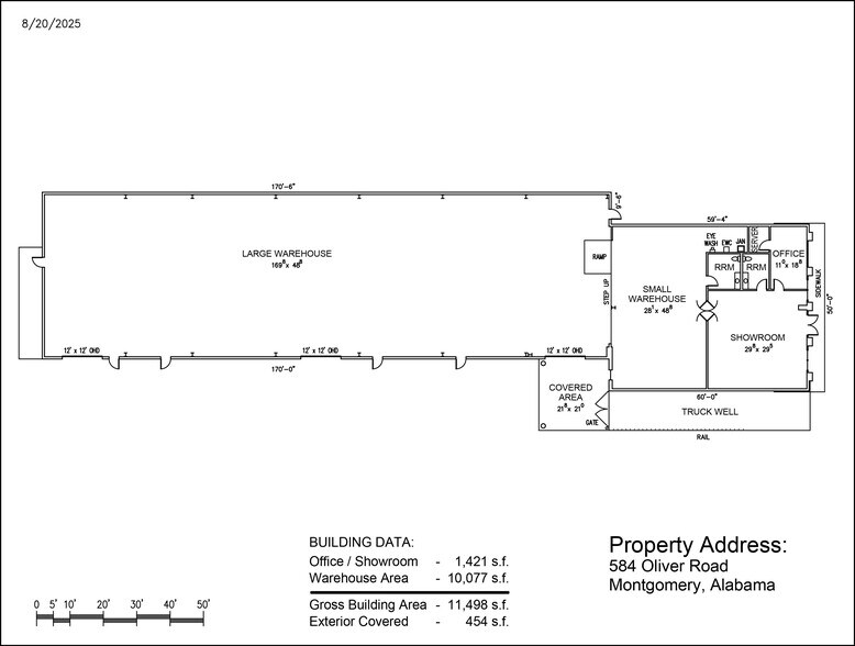 584 Oliver Rd, Montgomery, AL à louer - Plan d’étage – Image 3 sur 5