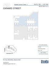 21550 Oxnard St, Woodland Hills, CA à louer Plan d’étage– Image 1 sur 1