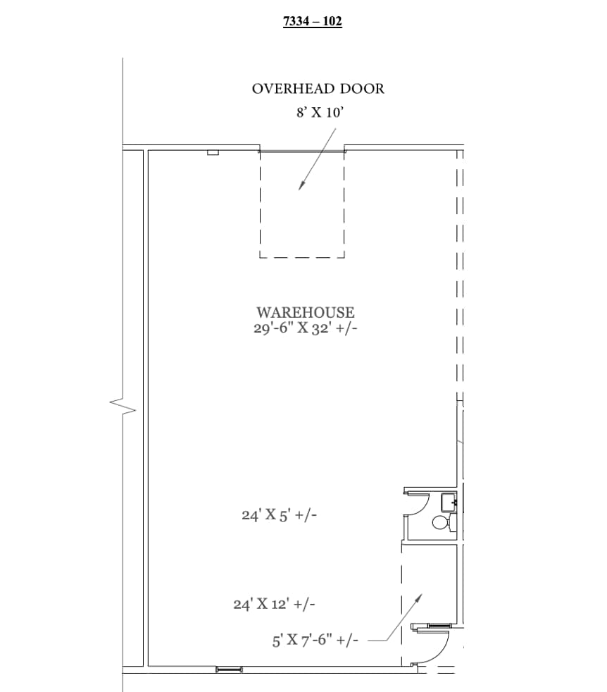 7330 Rampart St, Houston, TX à louer Plan d’étage– Image 1 sur 1