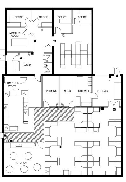 845 Midway Dr, Willowbrook, IL à vendre - Plan d’étage – Image 2 sur 2