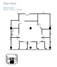 8410 W Bryn Mawr Ave, Chicago, IL à louer Plan d’étage– Image 1 sur 2