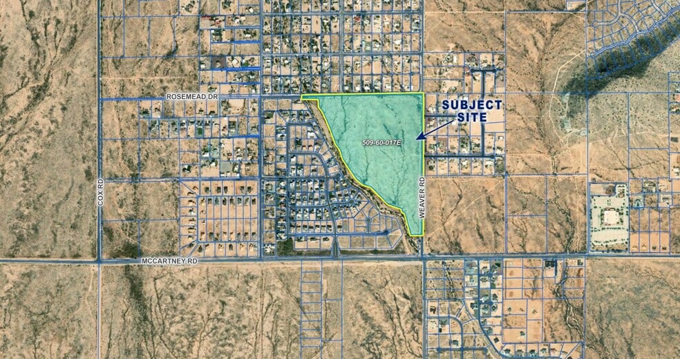 NW McCartney Rd & Weaver Rd, Casa Grande, AZ à vendre - Aérien – Image 2 sur 4
