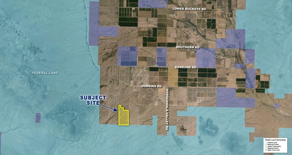 539th Avenue & Elliot Rd, Buckeye, AZ à vendre - Aérien – Image 2 sur 5