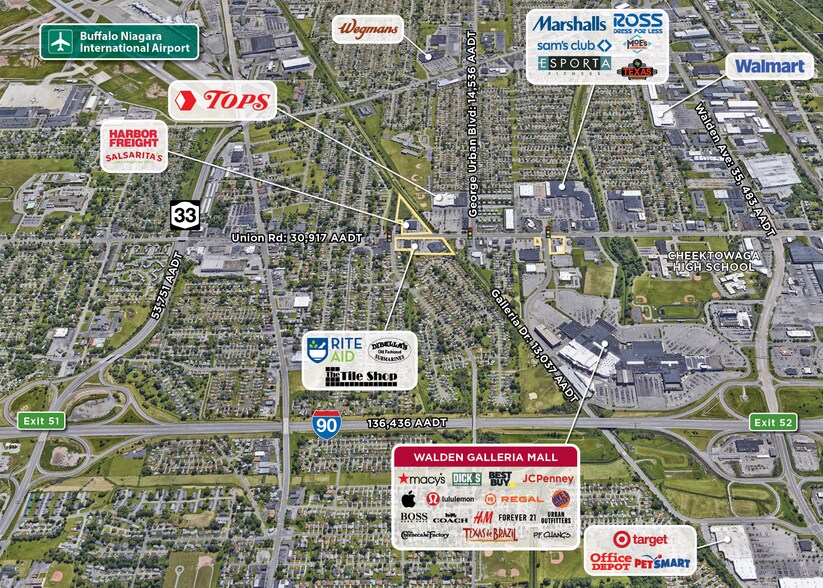 3901 Union Rd, Buffalo, NY à louer - Aérien – Image 3 sur 6