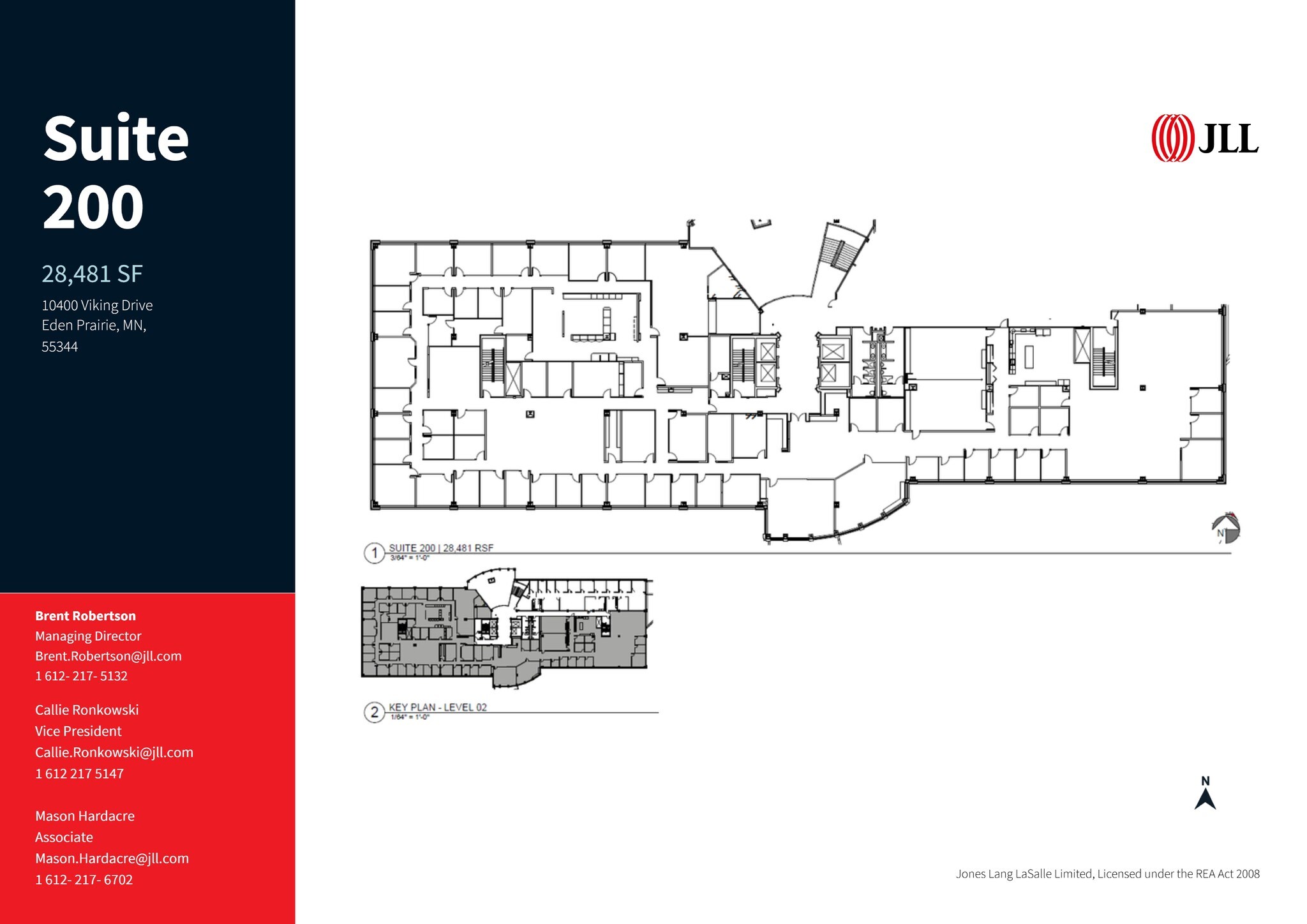 10400 Viking Dr, Eden Prairie, MN à louer Plan de site– Image 1 sur 3
