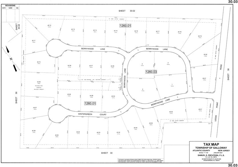 110 S New York Rd, Galloway, NJ à vendre - Plan cadastral – Image 3 sur 18