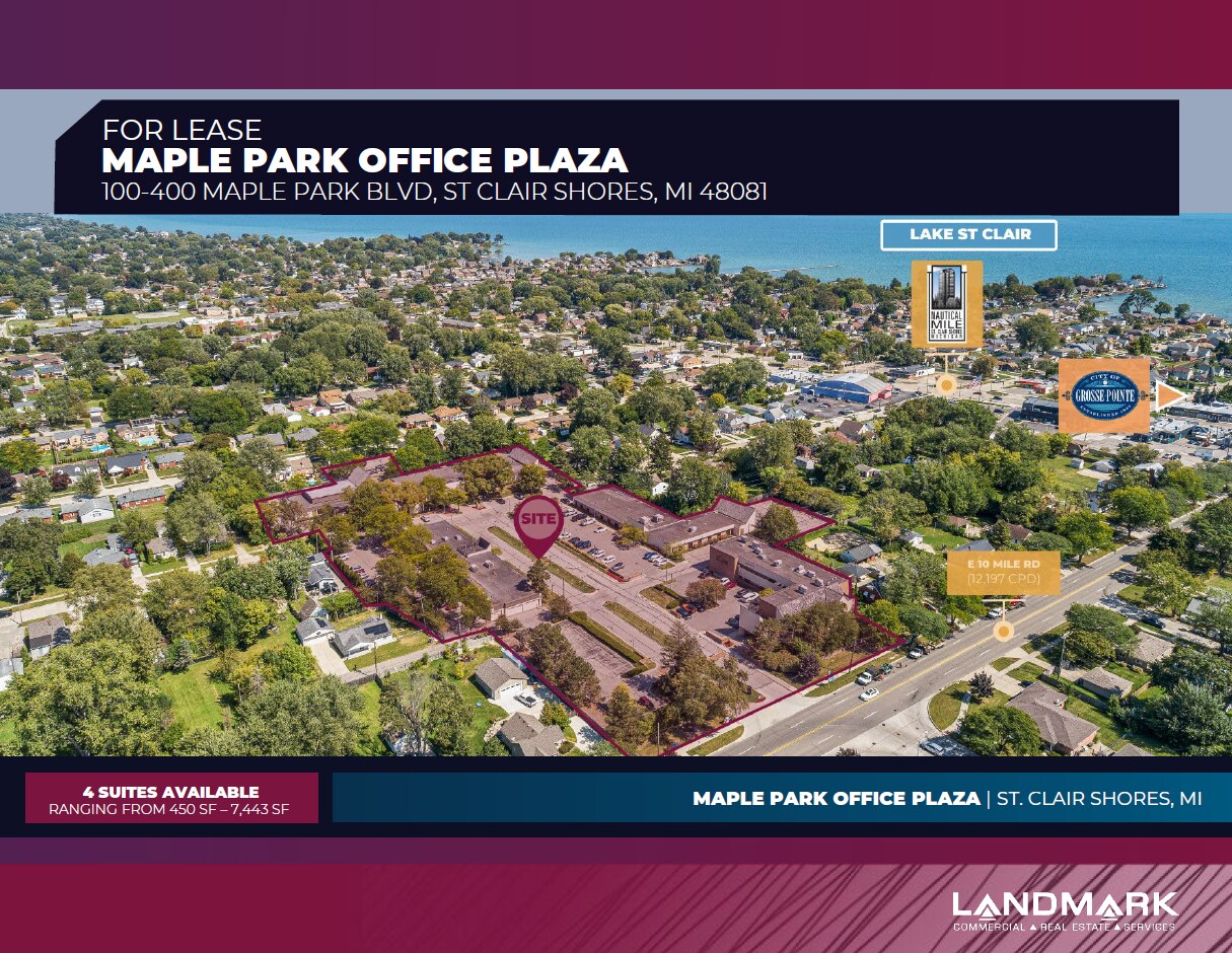 100 Maple Park Blvd, Saint Clair Shores, MI à louer Photo de l’immeuble– Image 1 sur 6