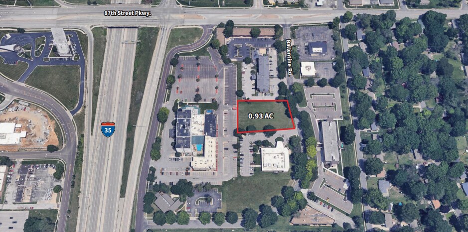 87th & Ballentine Rd, Overland Park, KS à vendre - Aérien – Image 1 sur 1