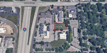 87th & Ballentine Rd, Overland Park, KS - VUE AÉRIENNE  vue de carte