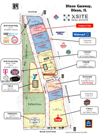 Plus de détails pour 1617 S Galena Ave, Dixon, IL - Terrain à louer