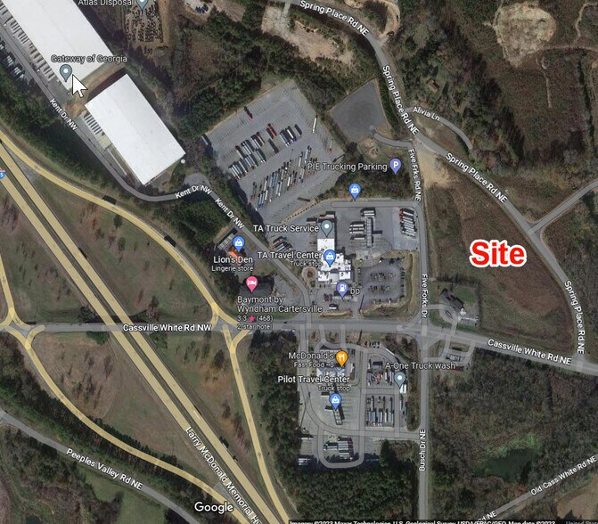 1011 Cassville White Rd NE, Cartersville, GA à vendre - Photo de l’immeuble – Image 2 sur 7