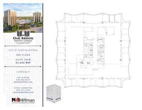 1415 W 22nd St, Oak Brook, IL à louer Plan d’étage– Image 1 sur 1