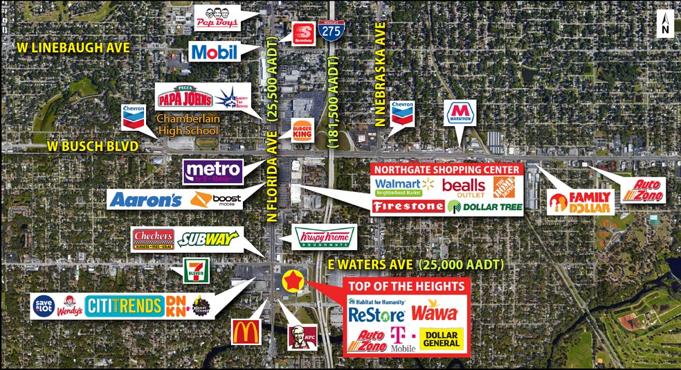 0 N Florida Ave, Tampa, FL à louer - Photo principale – Image 1 sur 1