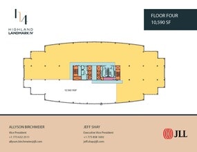 3050 Highland Pky, Downers Grove, IL à louer Plan d’étage– Image 1 sur 1