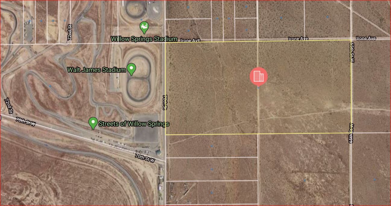 Willow Springs Raceway Adjacent, Rosamond, CA à vendre Photo principale– Image 1 sur 6