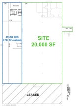 416 NE 48th St, Oklahoma City, OK à louer Plan d’étage– Image 2 sur 3