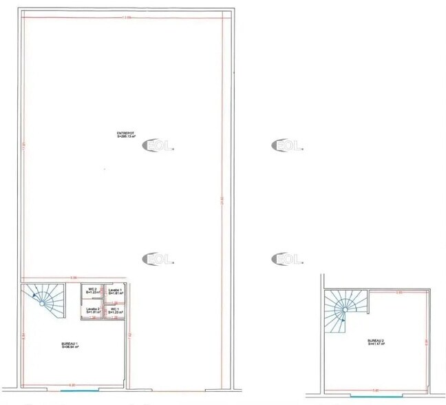 Industriel/Logistique dans Coignières à louer - Plan d’étage – Image 3 sur 3