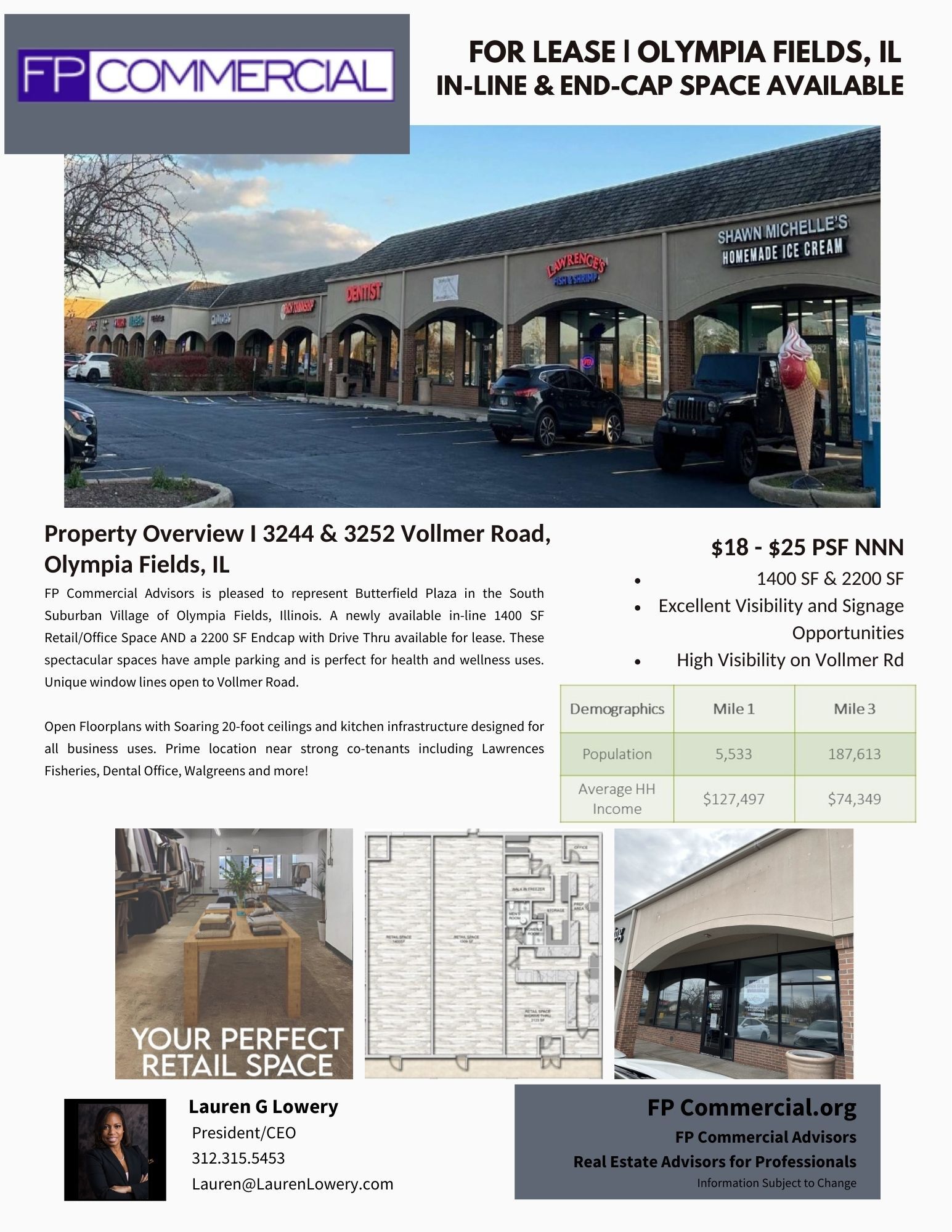 3212-3252 Vollmer Rd, Olympia Fields, IL à louer Photo intérieure– Image 1 sur 12