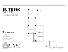 20 N Wacker Dr, Chicago, IL à louer Plan d’étage– Image 1 sur 1
