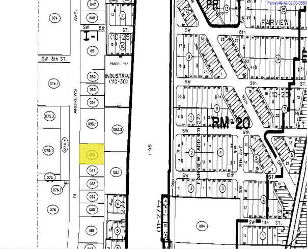 956 S Andrews Ave, Pompano Beach, FL à vendre - Plan cadastral – Image 2 sur 12