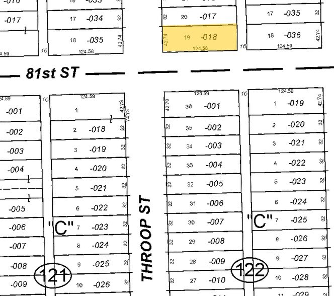 8057 S Throop St, Chicago, IL à vendre - Plan cadastral – Image 2 sur 14