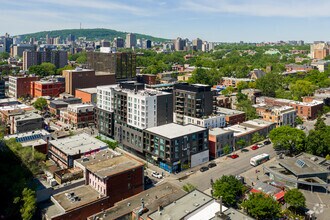 1815-1835 Rue Sainte-Catherine E, Montréal, QC - Vue aérienne  vue de carte