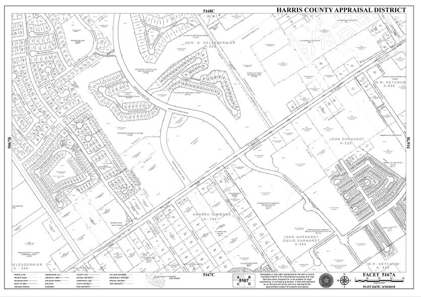 2580 FM 1960 St, Houston, TX à louer - Plan cadastral – Image 2 sur 4