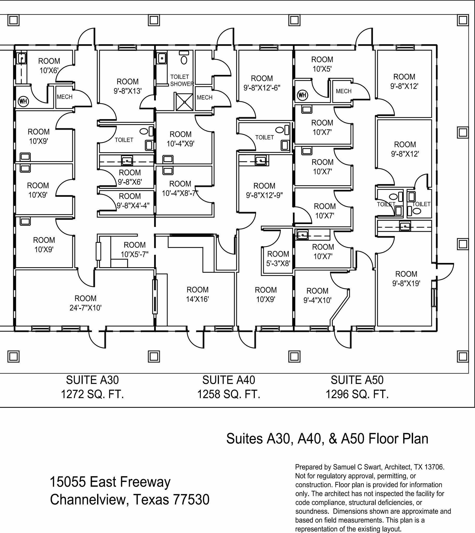 15055 East Fwy, Channelview, TX à louer Plan d’étage– Image 1 sur 1