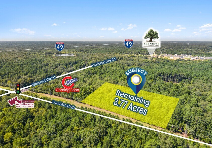 0 Wallace Lake Rd, Shreveport, LA à vendre - Photo de l’immeuble – Image 2 sur 5