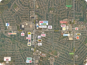 100-212 N Air Depot Blvd, Midwest City, OK - VUE AÉRIENNE  vue de carte