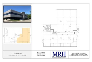 7 Entin Rd, Parsippany, NJ à louer Plan d’étage– Image 1 sur 2