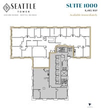 1218 3rd Ave, Seattle, WA à louer Plan d’étage– Image 1 sur 1