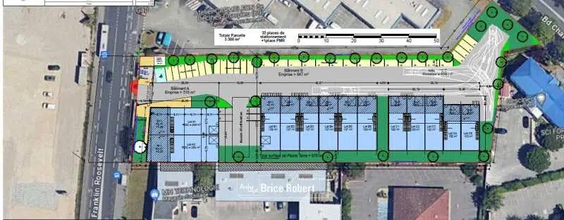 Local d’activités dans Décines-Charpieu à louer - Plan d’étage – Image 3 sur 3