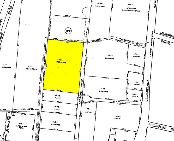 25 Andrews Dr, Woodland Park, NJ à louer - Plan cadastral – Image 2 sur 5