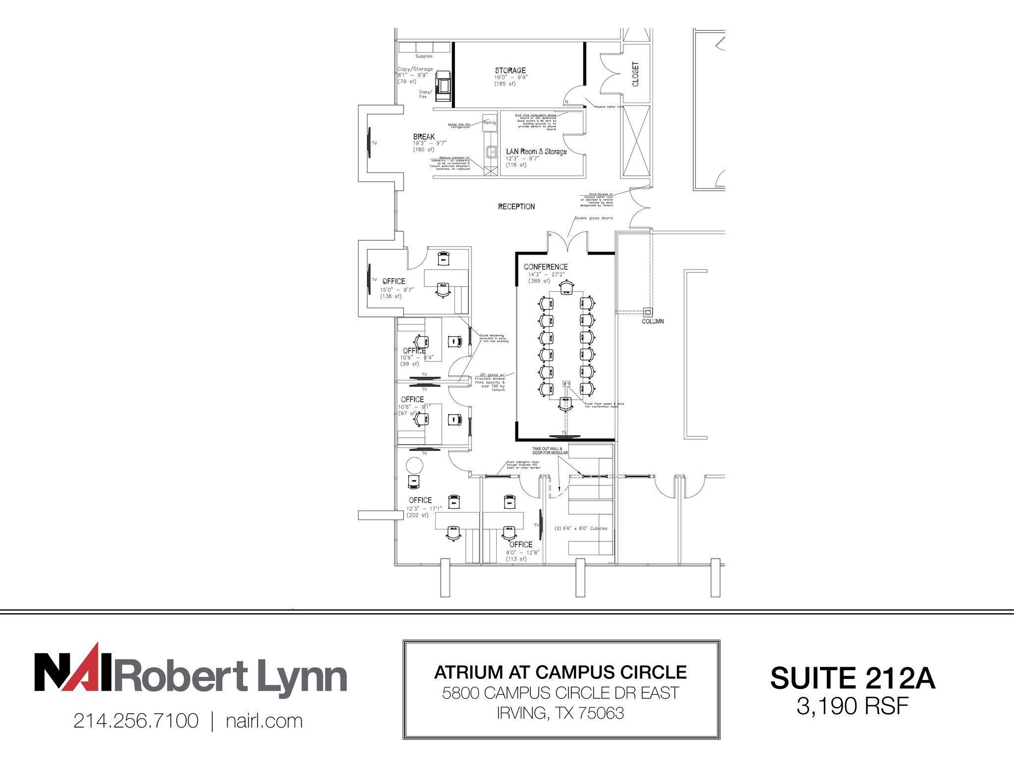 5800 Campus Circle Dr E, Irving, TX à louer Plan d’étage– Image 1 sur 1