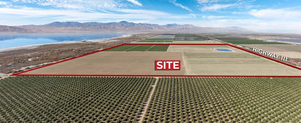 Hwy 111 & Cleveland st, Mecca, CA à vendre - Aérien – Image 2 sur 3