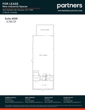 4041-4071 Hollister Rd, Houston, TX à louer Plan de site– Image 1 sur 1