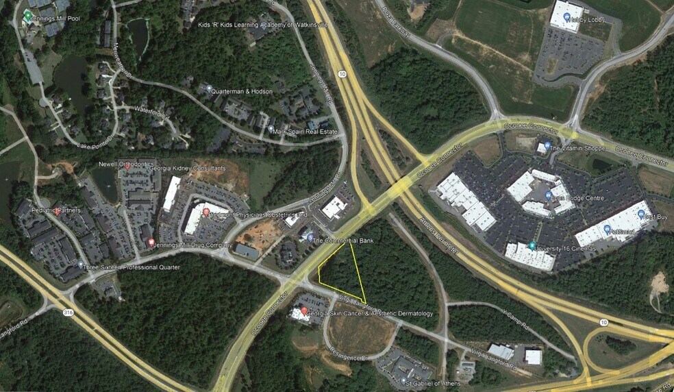 1180 Virgil Langford, Bogart, GA à vendre - Aérien – Image 2 sur 2