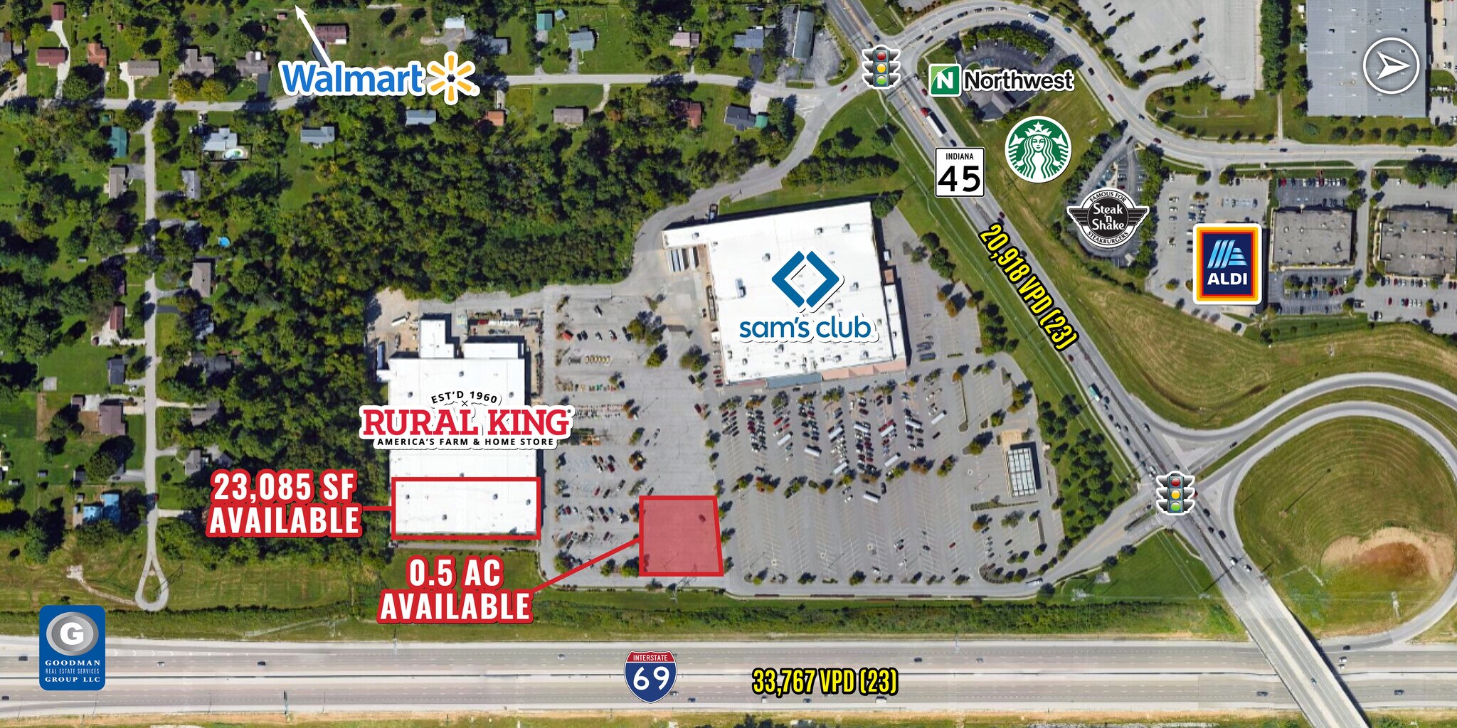 Bloomington Rural King and Sam's Club portefeuille de 2 biens à vendre sur LoopNet.fr Photo de l’immeuble– Image 1 sur 2