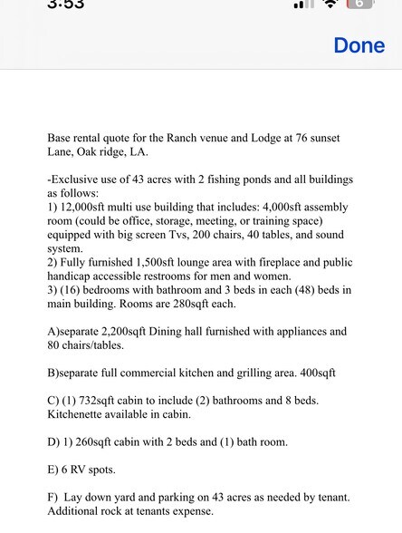 76 Sunset Ln, Oak Ridge, LA à louer - Photo de l’immeuble – Image 2 sur 11