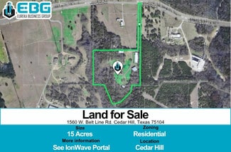 Plus de détails pour 1560 W Belt Line Rd, Cedar Hill, TX - Terrain à vendre