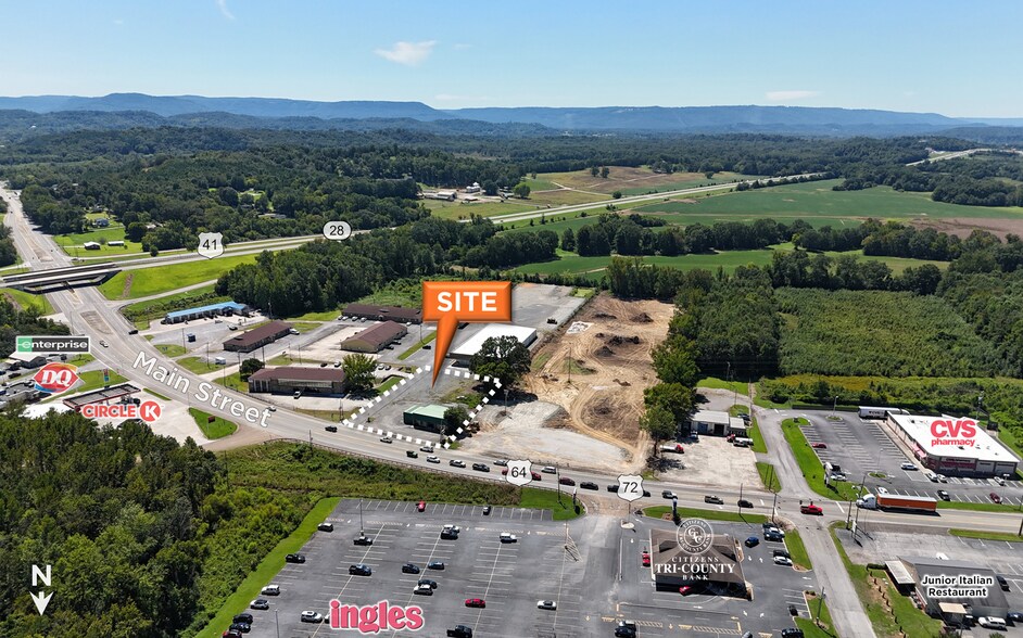 4858 Main St, Jasper, TN à vendre - Photo de l’immeuble – Image 1 sur 10