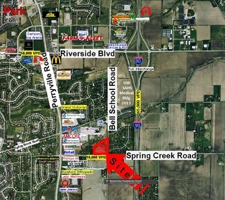 Plus de détails pour 3100 N Bell School Rd, Rockford, IL - Terrain à vendre