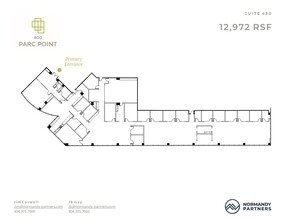 800 Parc Pt, Alpharetta, GA à louer Plan d’étage– Image 1 sur 13