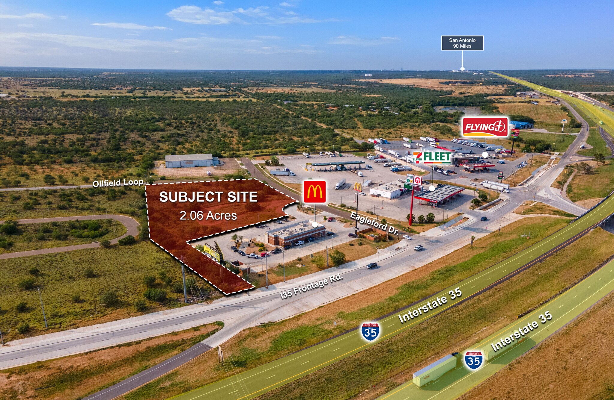 0000 IH 35 Frontage, Cotulla, TX à vendre Photo de l’immeuble– Image 1 sur 6