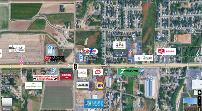 884 Bozic St, Middleton, ID à louer - Aérien – Image 3 sur 4