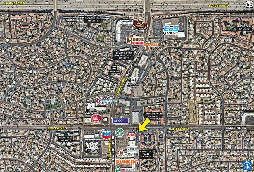 2035 S Alma School Rd, Mesa, AZ à louer - Photo de l’immeuble – Image 3 sur 17