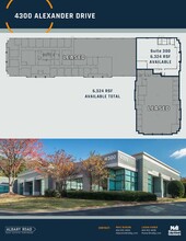 4300 Alexander Dr, Alpharetta, GA à louer Plan d’étage– Image 1 sur 1